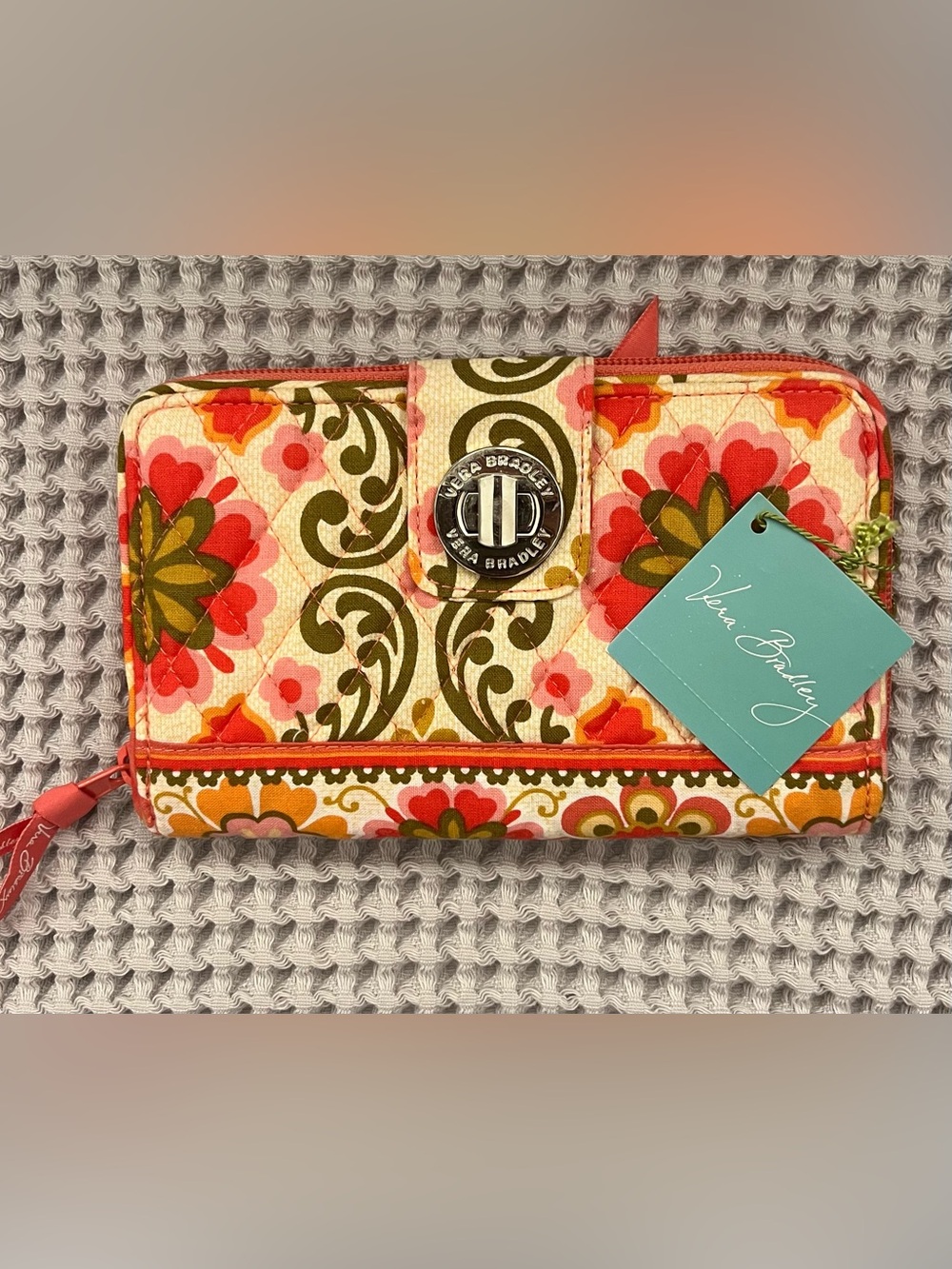 Vera Bradley Turn Lock Wallet